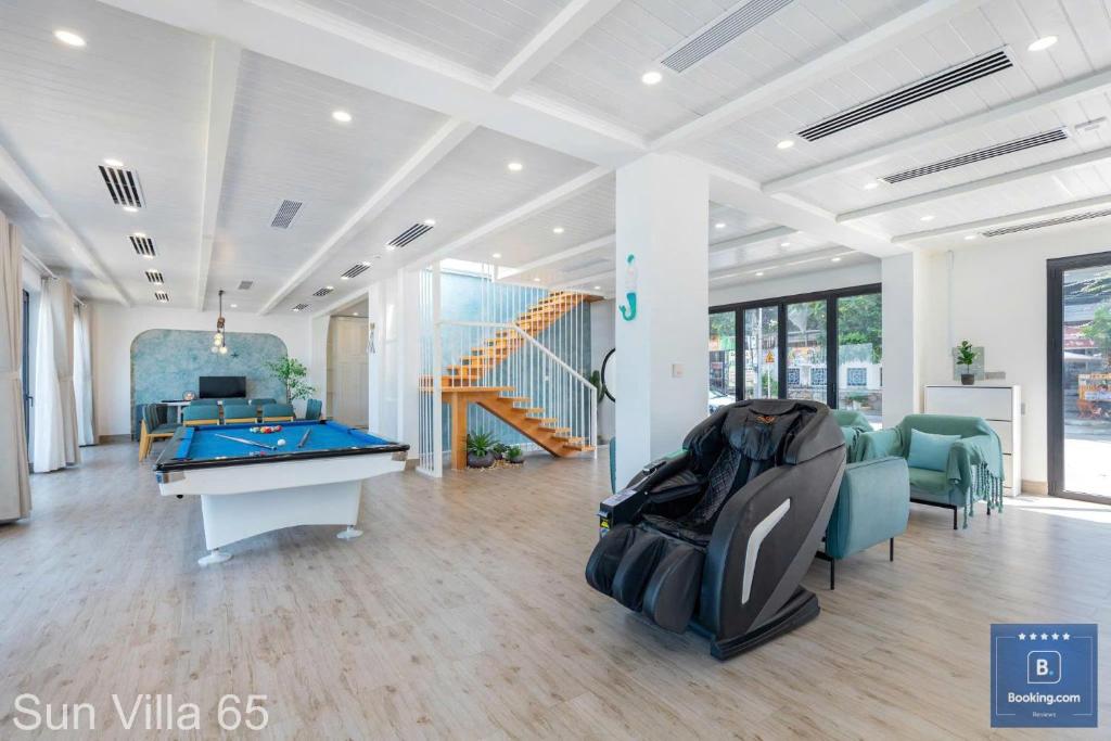 Posezení v ubytování Sun Villa 65 - View Biển Trực Diện