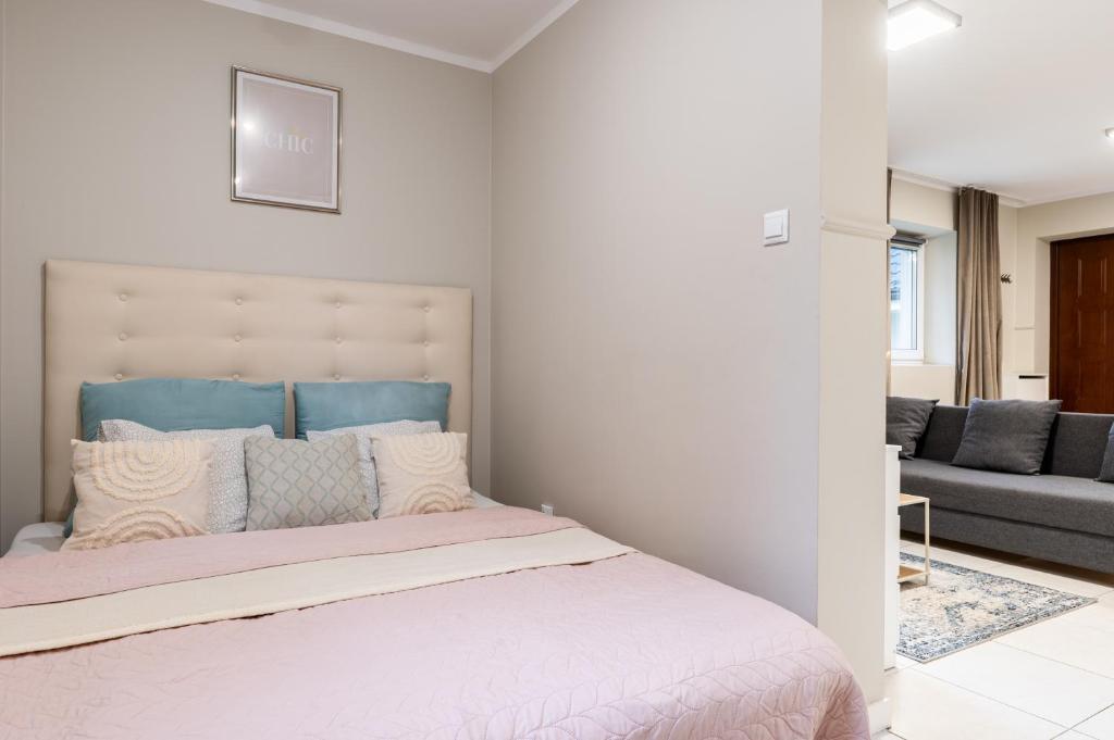 Część wypoczynkowa w obiekcie 7apartments przy Termach Cieplickich