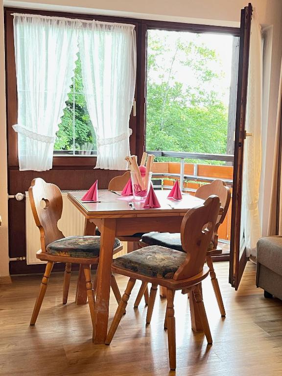 Posezení v ubytování Alpenrose Appartements