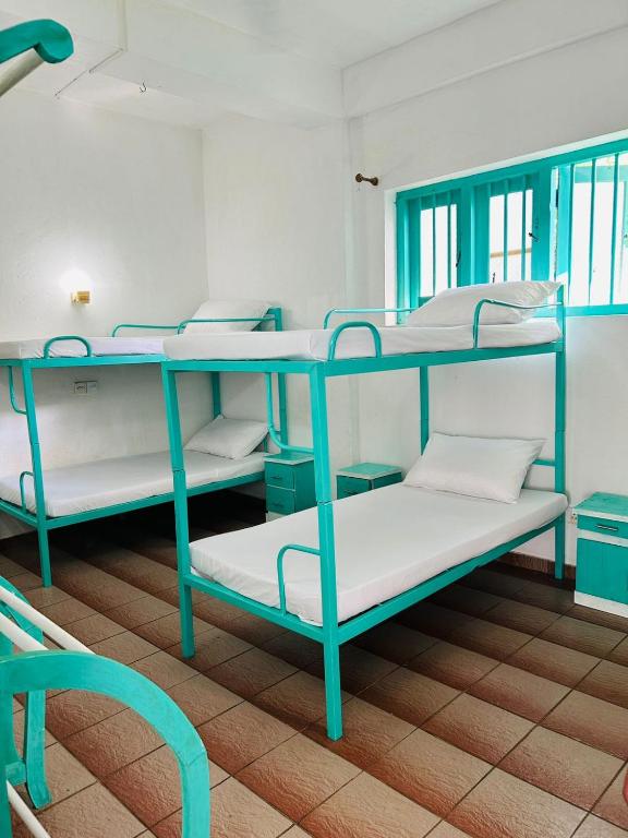 Postel nebo postele na pokoji v ubytování Hostel by 47