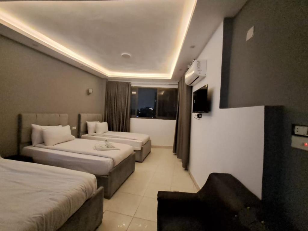 Postel nebo postele na pokoji v ubytování NADA - HOTEl