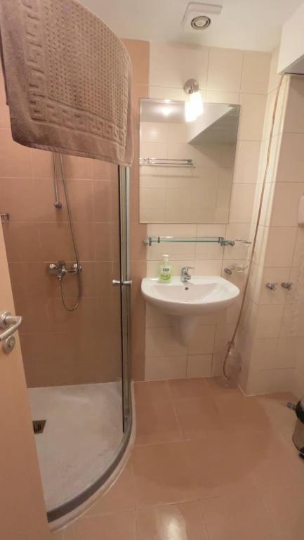 Koupelna v ubytování Stunning apartment with magnificent sea view, B321