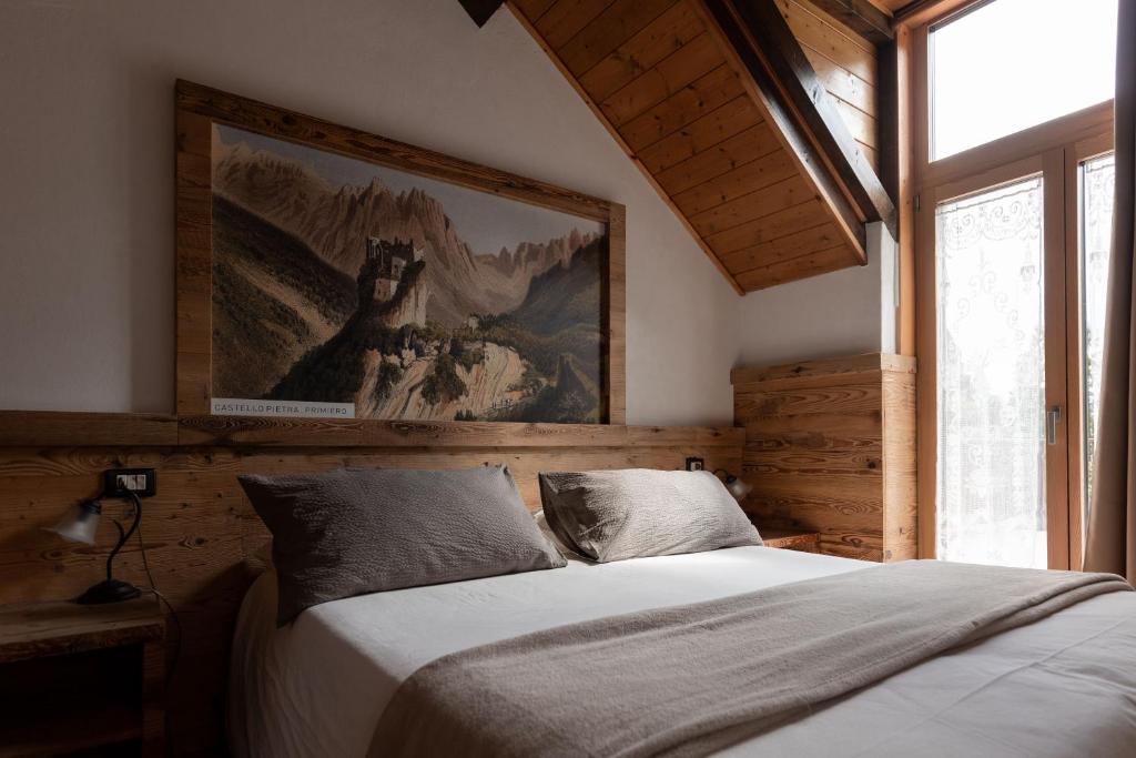 Postel nebo postele na pokoji v ubytování Hotel Cant del Gal