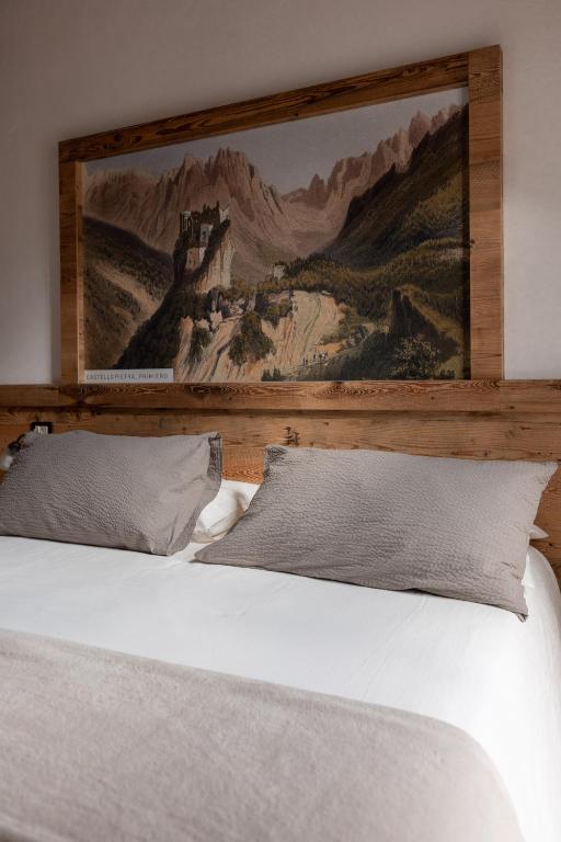 Postel nebo postele na pokoji v ubytování Hotel Cant del Gal