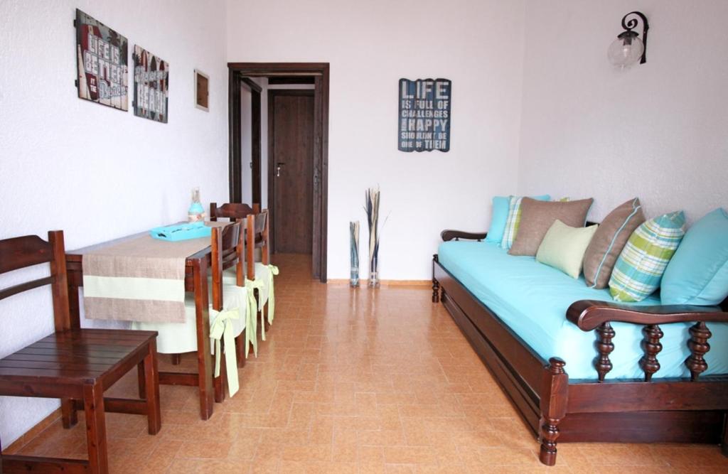 Posedenie v ubytovaní Elounda Relax Apartment