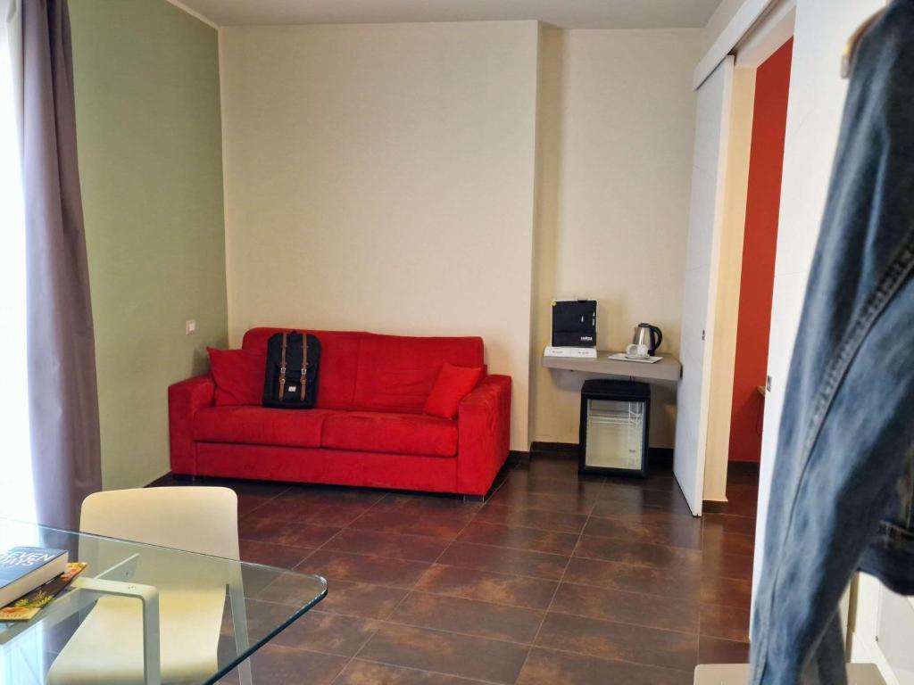 Posezení v ubytování Ibis Styles Palermo President
