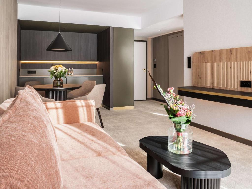 Kuchyň nebo kuchyňský kout v ubytování Mövenpick Resort & Spa Karpacz