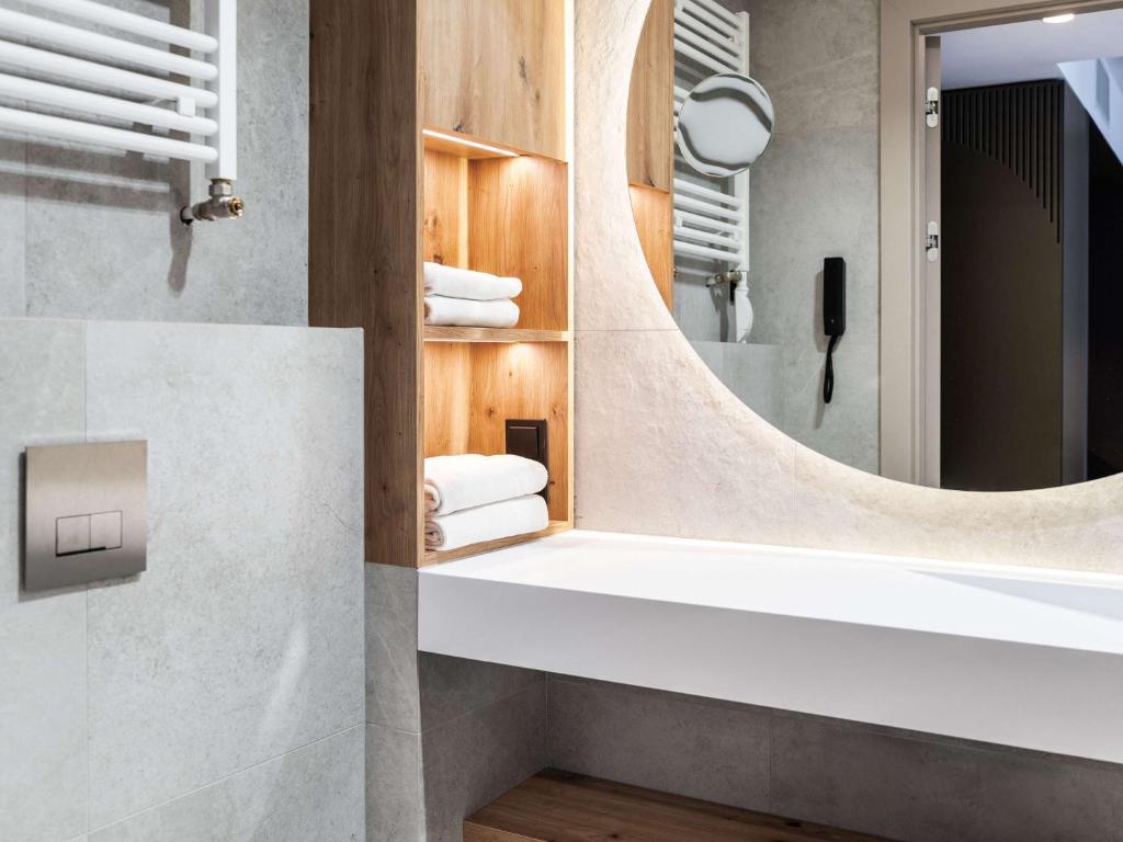 Koupelna v ubytování Mövenpick Resort & Spa Karpacz
