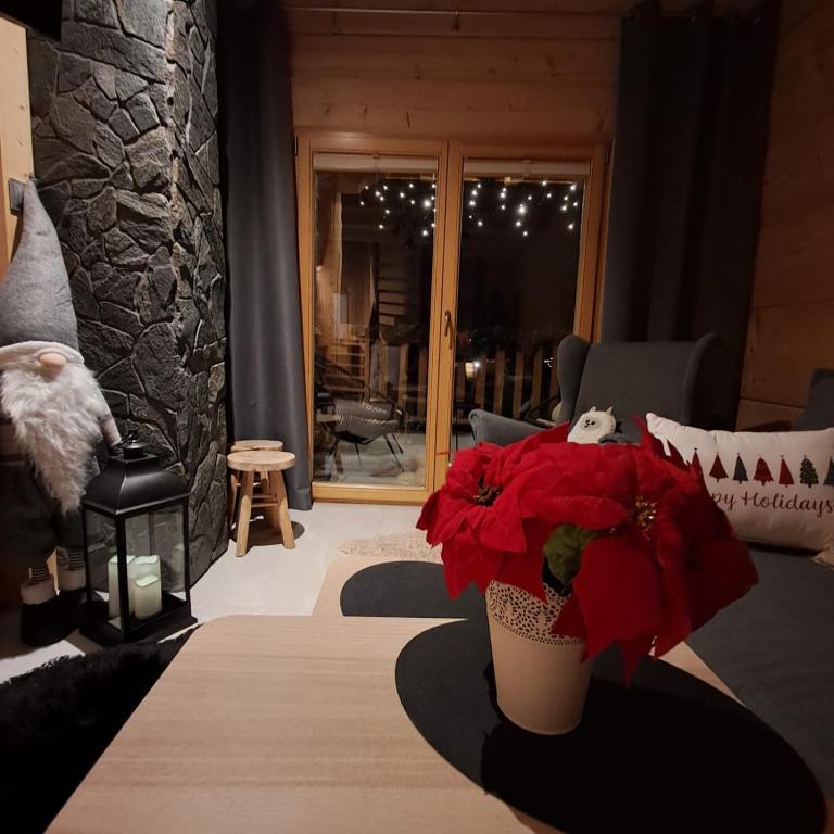 Posteľ alebo postele v izbe v ubytovaní Wood House
