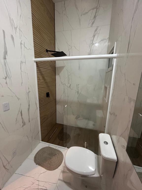 Koupelna v ubytování Los Kinotos Mini Casa Chuy