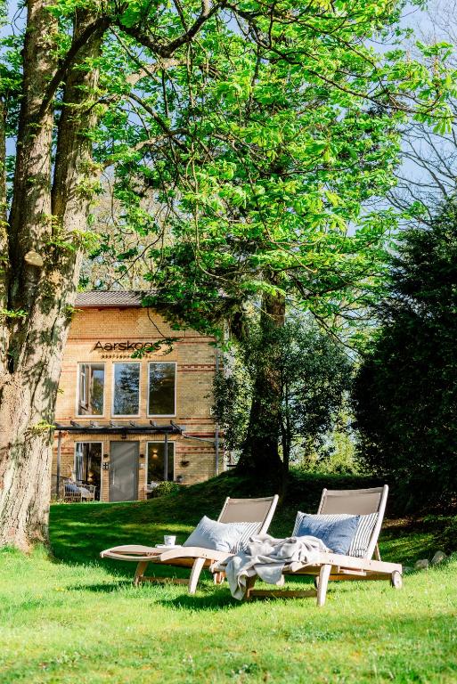 Zahrada ubytování Aarskogs Boutique Hotel