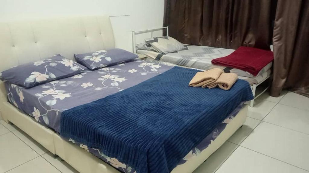 Postel nebo postele na pokoji v ubytování Miracle Woodsbury Habour Place Butterworth