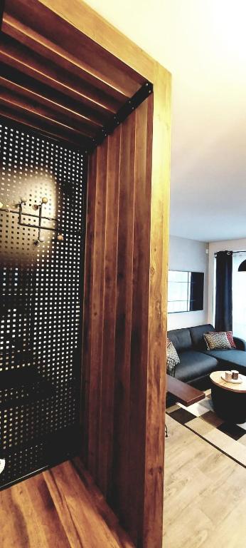 Krevet ili kreveti u jedinici u okviru objekta FOREST SIDE Apartmani