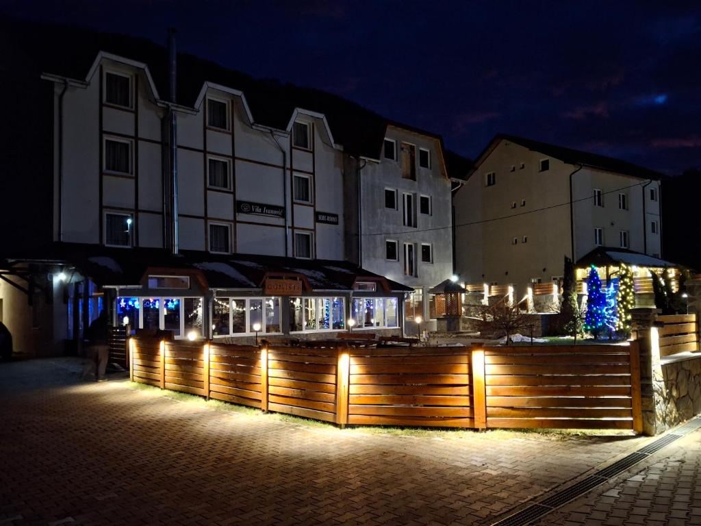 Budova, kde se bed and breakfast nachází