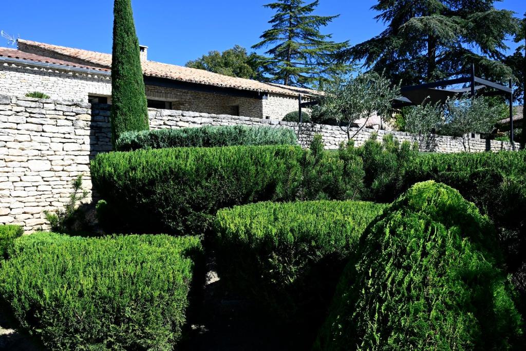 Zahrada ubytování La Suite Gordes
