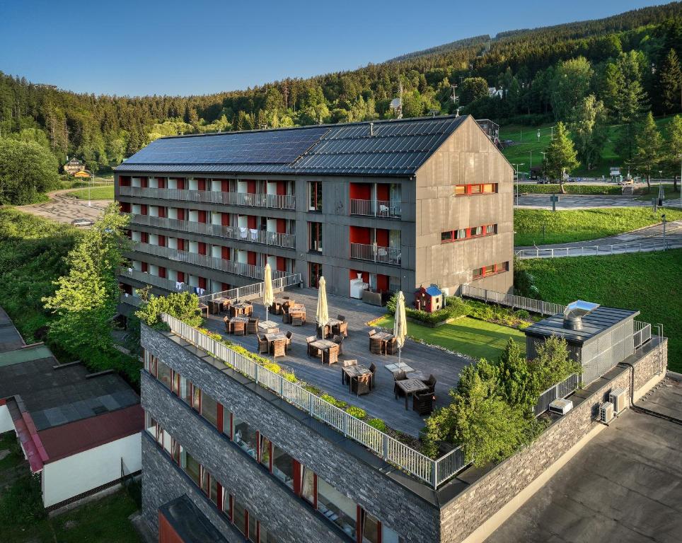 Budova, kde se hotel nachází