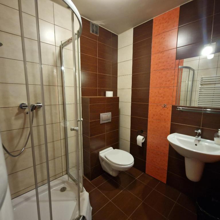 Kúpeľňa v ubytovaní Tajemniczy Ogród Szczytna - Bed & Breakfast
