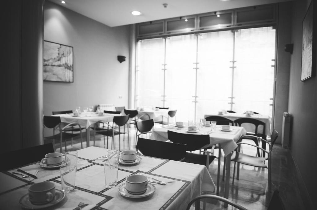 Restaurace v ubytování Hotel Carreño