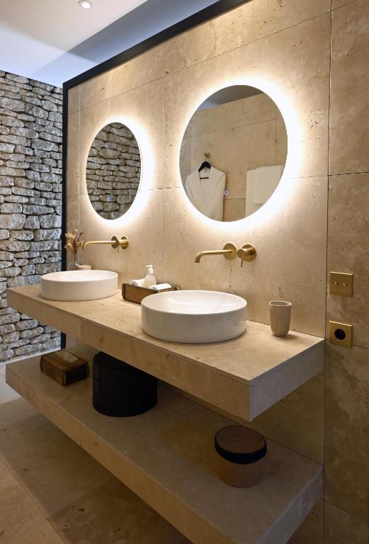 Koupelna v ubytování La Suite Gordes