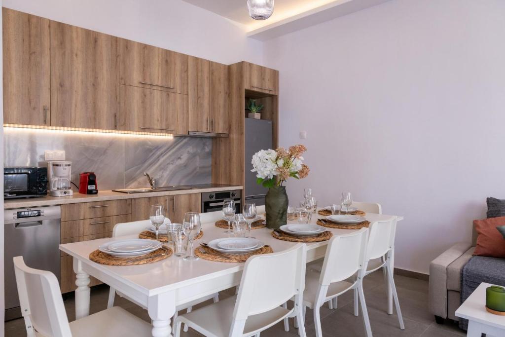 Kuchyňa alebo kuchynka v ubytovaní Venezian View Apartment