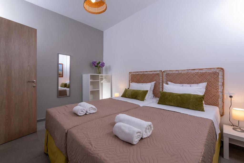 Posteľ alebo postele v izbe v ubytovaní Venezian View Apartment