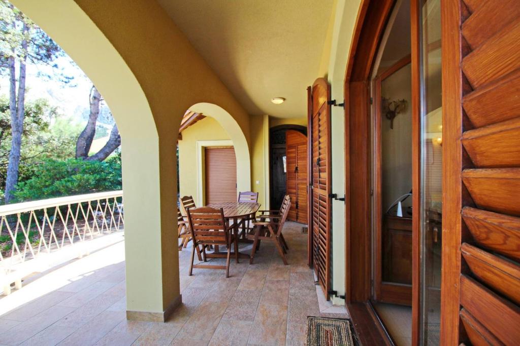 Balkon lub taras w obiekcie Apartments Mrkus