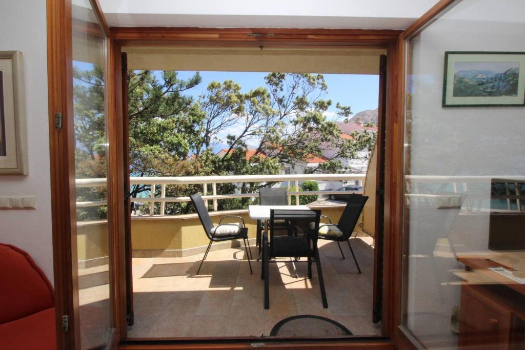 Balkon lub taras w obiekcie Apartments Mrkus