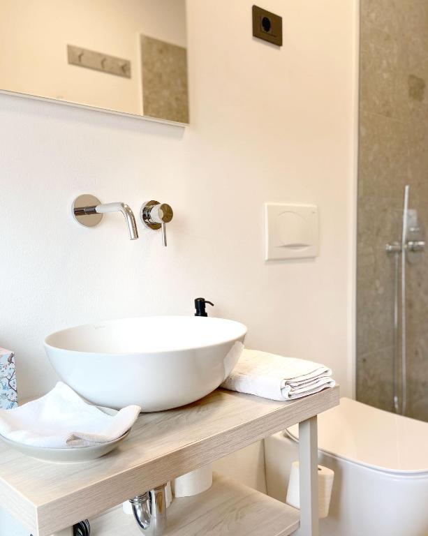 Koupelna v ubytování Lagom Home Vipavski Križ