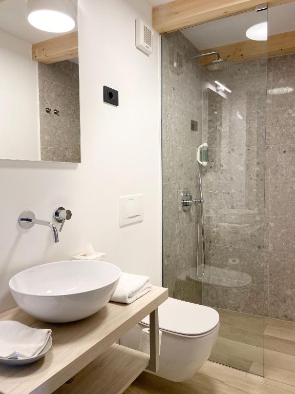 Koupelna v ubytování Lagom Home Vipavski Križ