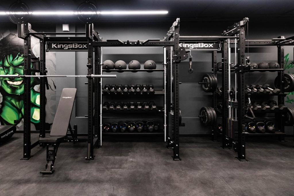 Fitness centrum a/nebo fitness zařízení v ubytování Isabella Suites