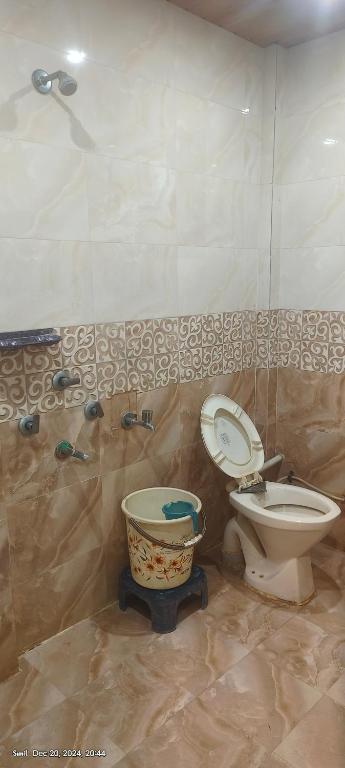 Koupelna v ubytování Hotel Matoshree