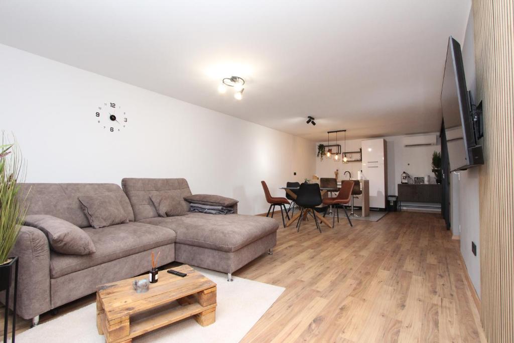 Posezení v ubytování Apartments Eni