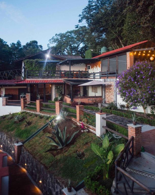 Zahrada ubytování Casa Real Araiso