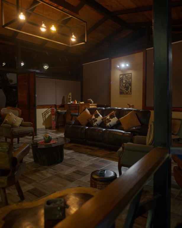 Posezení v ubytování Casa Real Araiso