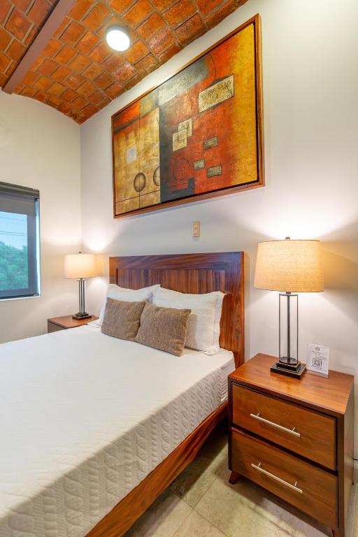 Postel nebo postele na pokoji v ubytování Hotel NG