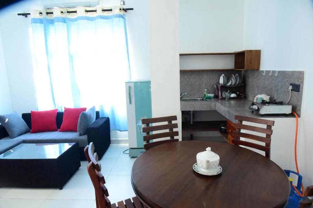 Kuchyň nebo kuchyňský kout v ubytování Happy Tuna Guesthouse