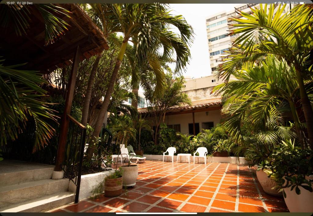 Zahrada ubytování Hotel Casa Fátima