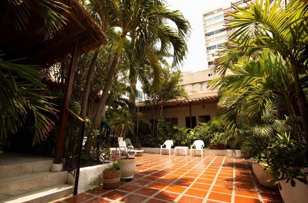 Zahrada ubytování Hotel Casa Fátima