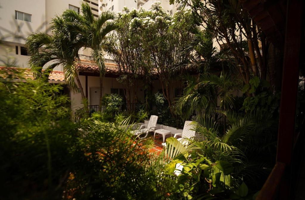 Zahrada ubytování Hotel Casa Fátima
