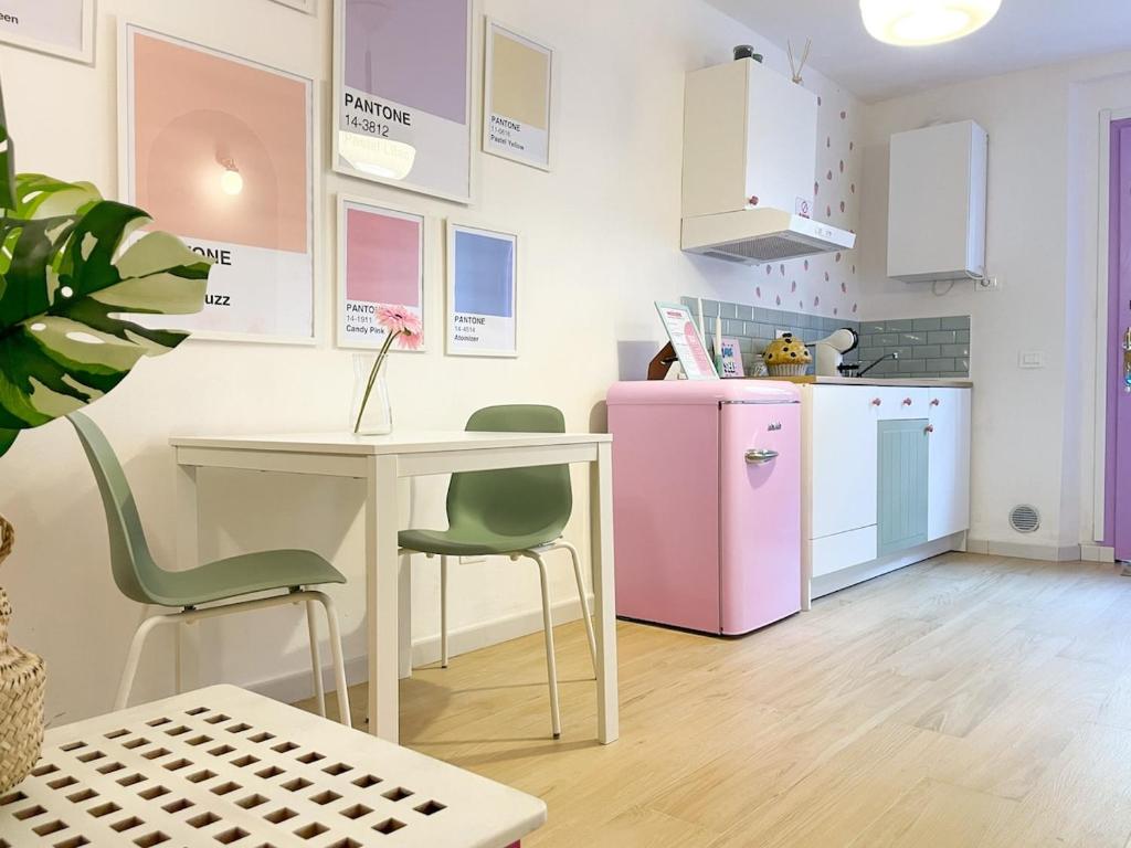 Kuchyň nebo kuchyňský kout v ubytování Casa accogliente-10 minuti dalla Torre