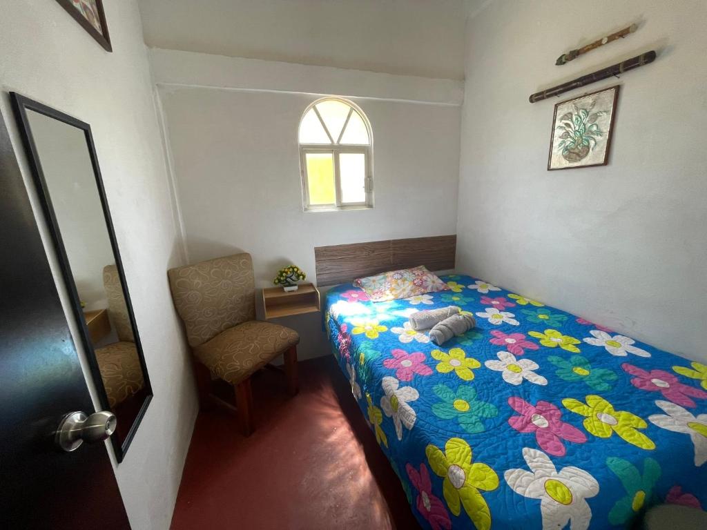 Postel nebo postele na pokoji v ubytování Villa Playa Encantada