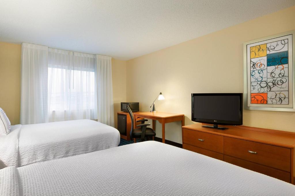 Fairfield Inn & Suites Dallas Mesquite - Camera Queen Con Due Letti Queen Size