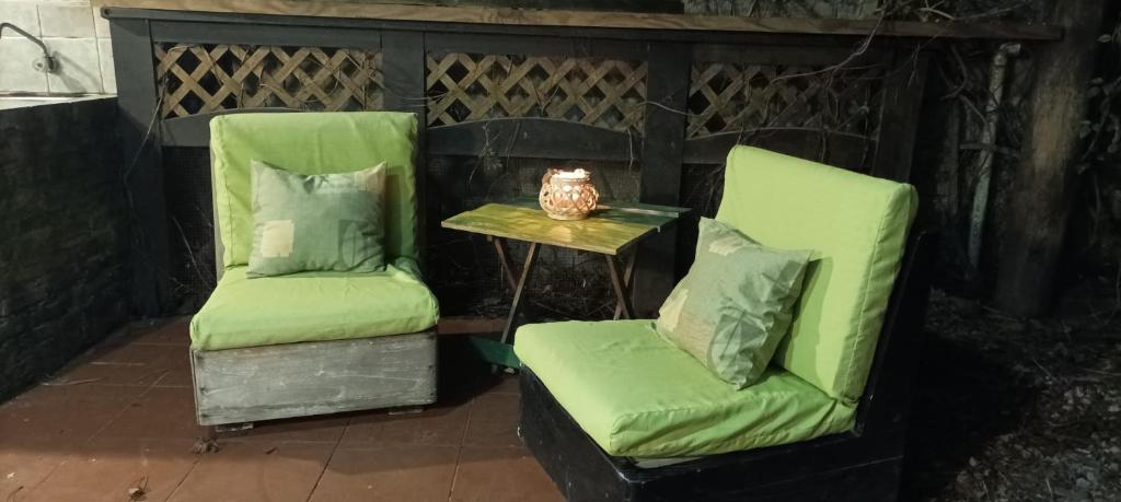 Posezení v ubytování Hostal Pino Alto