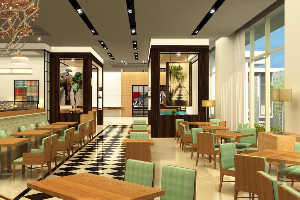 Restaurace v ubytování Fairfield by Marriott Chennai OMR