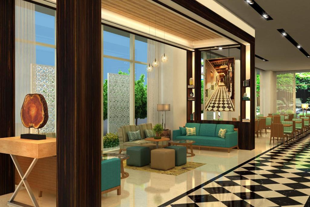 Posezení v ubytování Fairfield by Marriott Chennai OMR