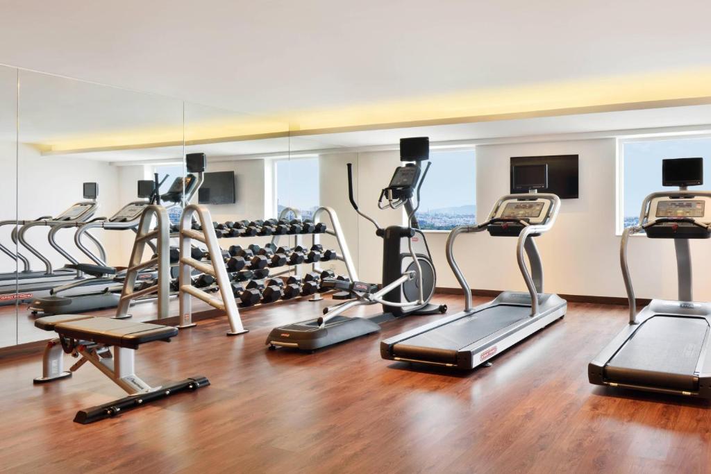 Fitness centrum a/nebo fitness zařízení v ubytování Fairfield by Marriott Chennai OMR