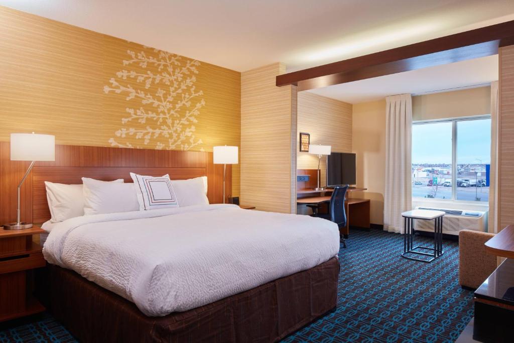 Fairfield Inn & Suites by Marriott Rawlins - Estúdio Com Cama King-size E Sofá-Cama