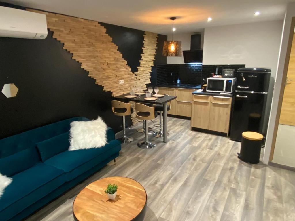 Kuchyň nebo kuchyňský kout v ubytování Maison Cosyli