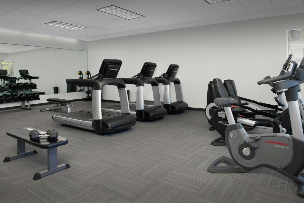 Fitness centrum a/nebo fitness zařízení v ubytování Element Denver Park Meadows