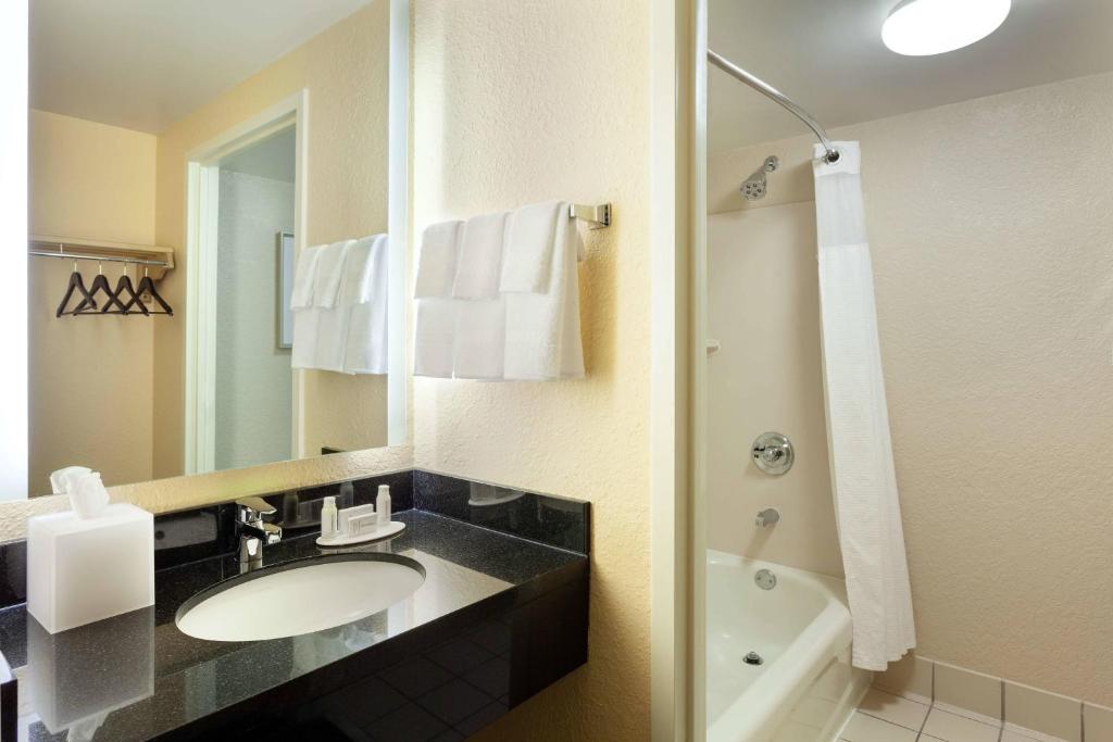Fairfield Inn & Suites by Marriott Orlando Lake Buena Vista in the Marriott Village - King Room With Pool View
